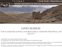 Tablet Screenshot of esprit-berbere.com